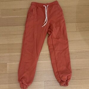 Women’s Orange Jogger Pants